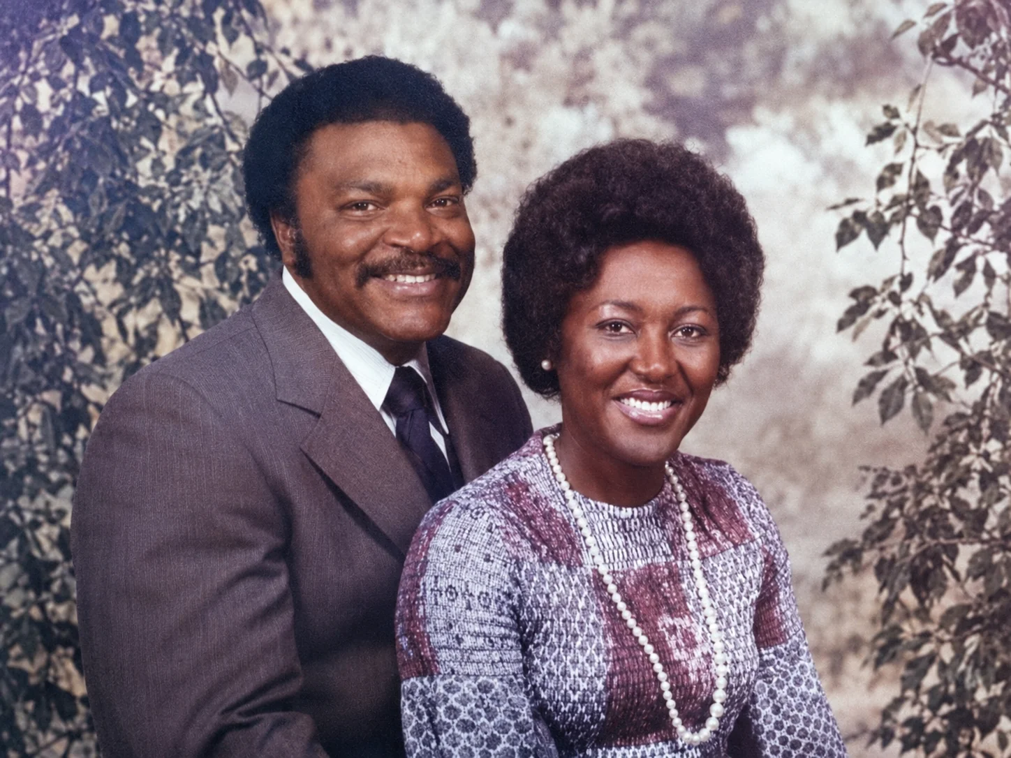 Frank and Carol Falks together, from the family archive